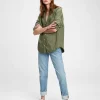 Casual Oversized Button-Up Shirt - Image 3