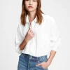 Casual Oversized Button-Up Shirt - Image 2